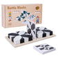 🎁Zeitlich begrenztes Angebot！🎅Kreatives schwarz-weißes Blockpuzzle-Set für Kinder