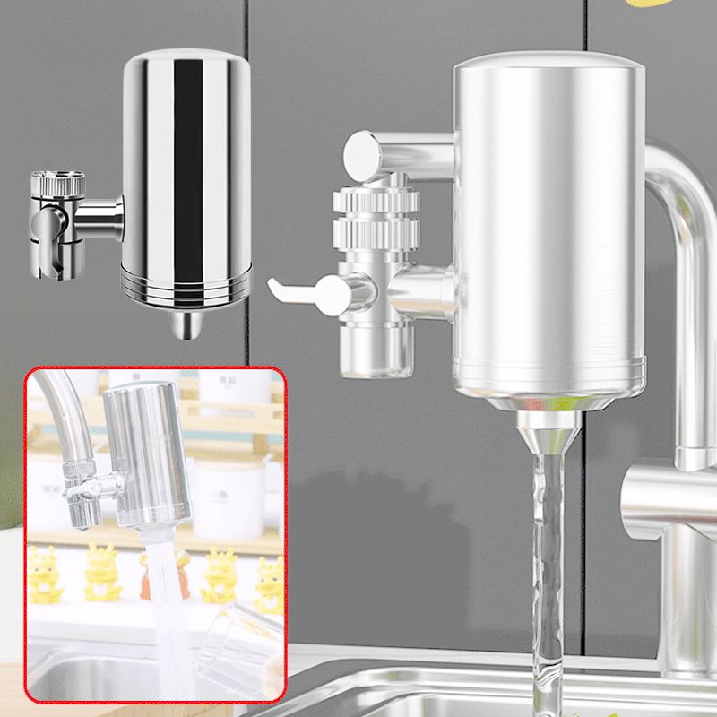 🔥Installationsfreier Edelstahl-Wasserhahnfilter für den Haushalt