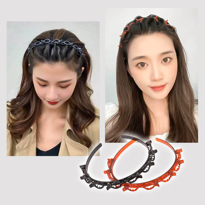 🌸Geflochtenes Haarband Clip（🔥Mehr kaufen, mehr sparen）