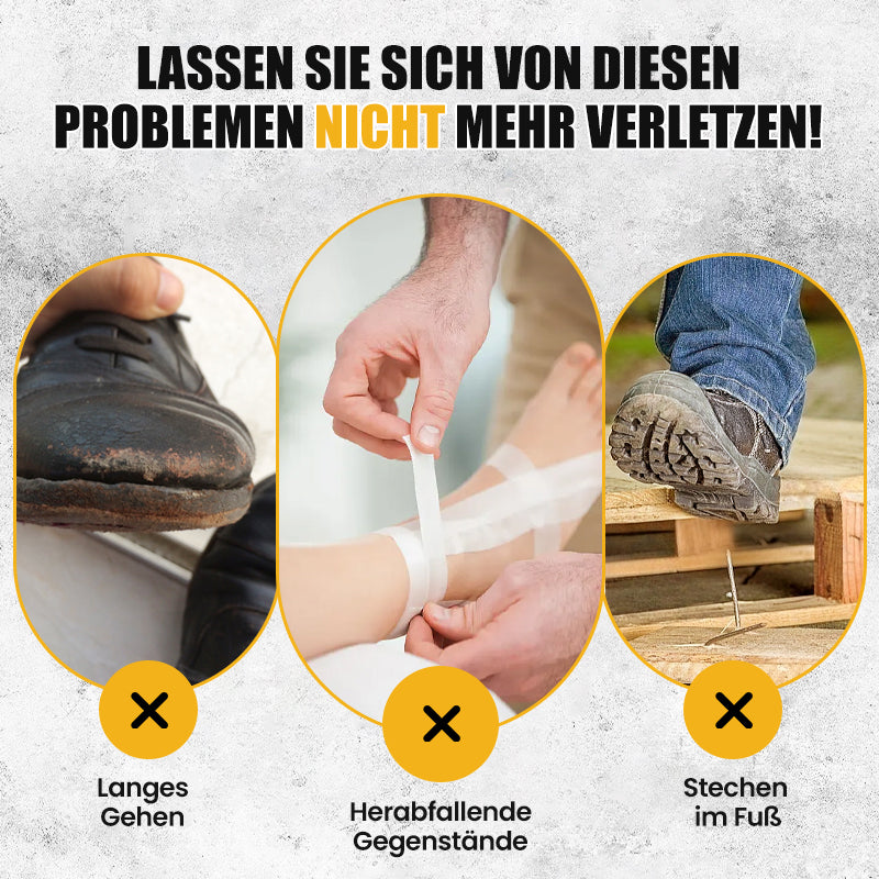 👟🔥 SOLANGE VORRAT REICHT – 50% RABATT + KOSTENLOSER VERSAND! Unisex stylische rutschfeste Sicherheitsschuhe mit Anti-Schock-Noppe 🎉