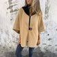 🍁Frühherbst-Specials 62 % RABATT 💕Lässige Jacke mit Stehkragen und halbem Reißverschluss für Damen