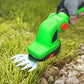 Kabellose Handgrasschere und Strauchschere 2 in 1