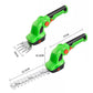 Kabellose Handgrasschere und Strauchschere 2 in 1