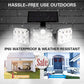 🔥Hot Sale🔥Dreifach-LED-Solar-Wandleuchte