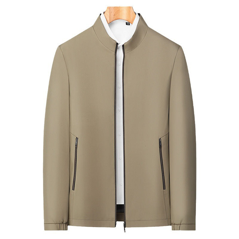 🔥（58 % Rabatt auf den Spotpreis und kostenloser Versand） Herren-Freizeitjacke mit Stehkragen und Reißverschluss