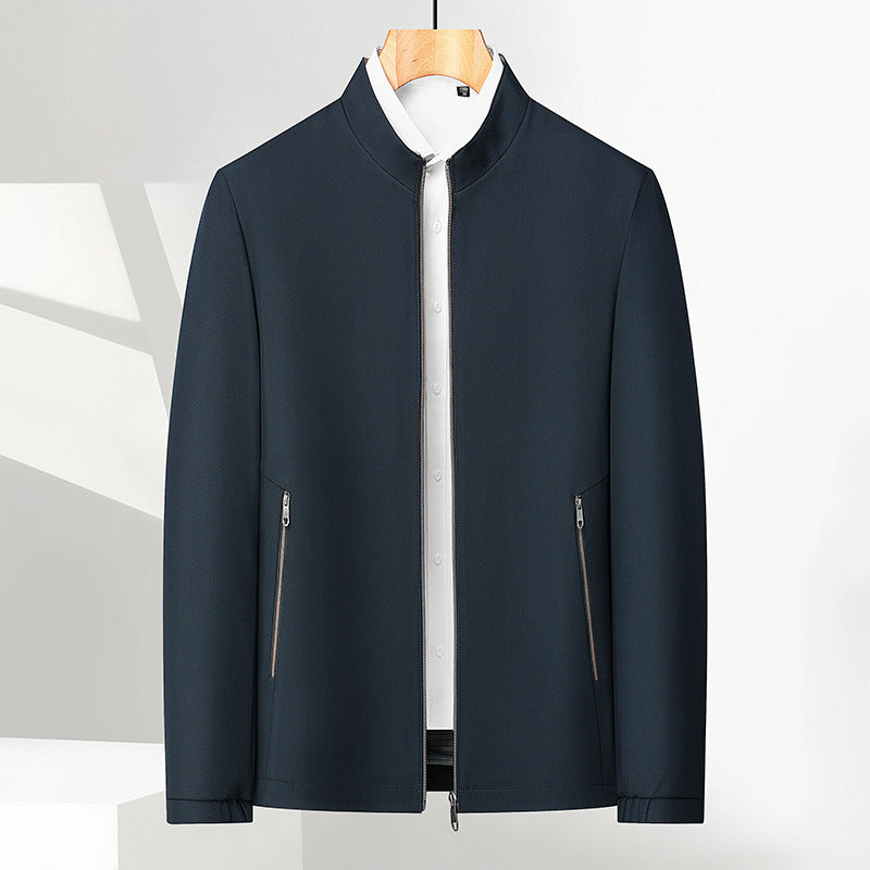 🔥（58 % Rabatt auf den Spotpreis und kostenloser Versand） Herren-Freizeitjacke mit Stehkragen und Reißverschluss