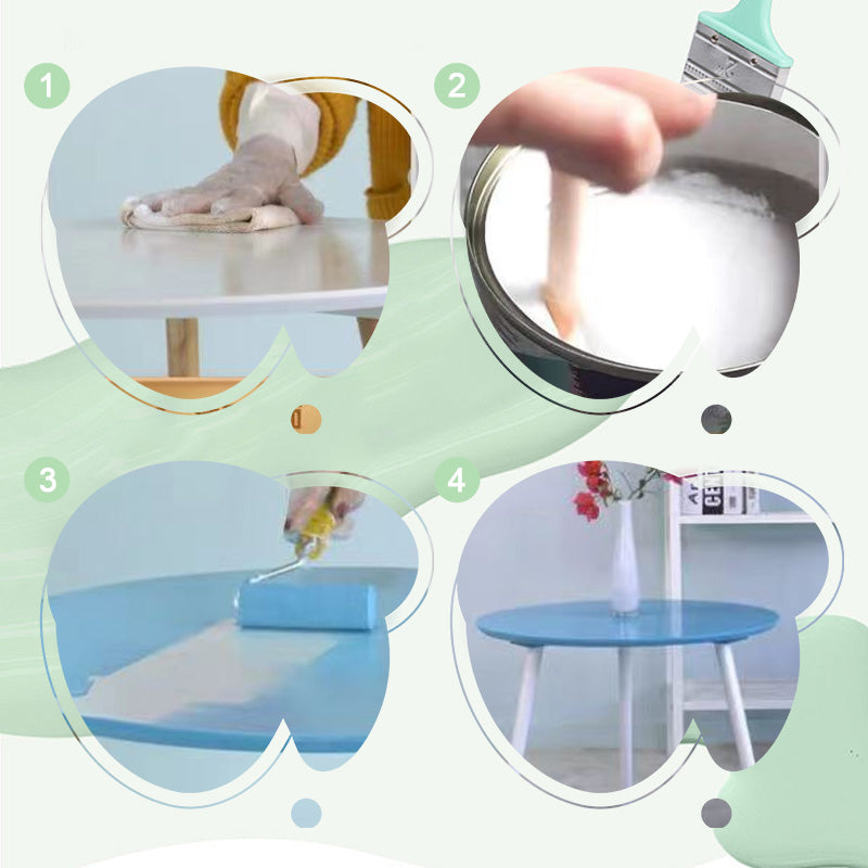 Umweltfreundliche Farben auf Wasserbasis für die Restaurierung und Renovierung von Möbeln