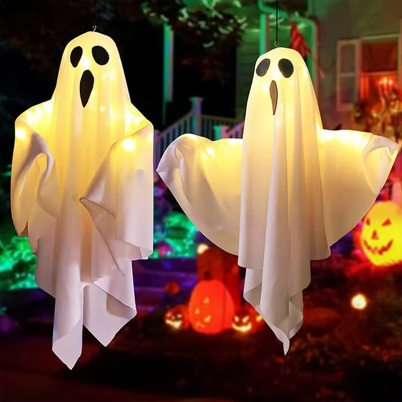 💥Halloween Vorschau👉 50% Rabatt👻Leuchtendes Gespenst Kronleuchter für Halloween Party Dekoration👻