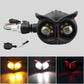 50%OFF🦉Fresh Gadgets💥 Eulenform 💥COOL Motorrad Led Blinker Licht