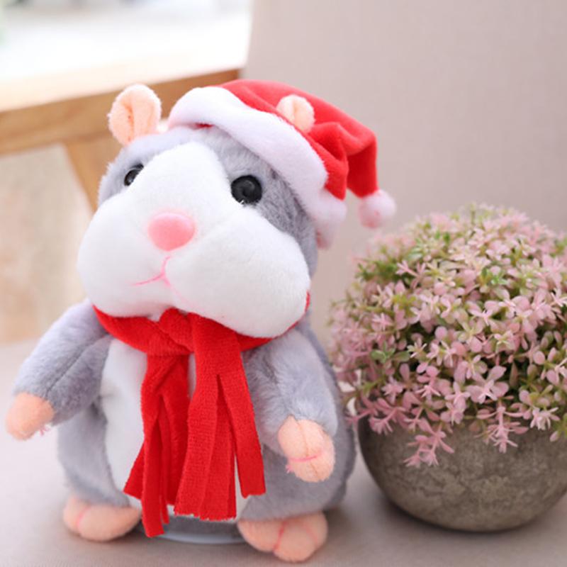 🔥50 % Rabatt🔥Sprechender Hamster als Plüschtier – wiederholt alles, was man sagt, schüttelt automatisch den Kopf, urkomischer Spaß für Kinder und Erwachsene