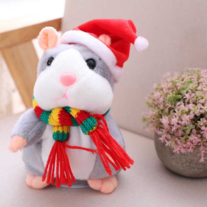 🔥50 % Rabatt🔥Sprechender Hamster als Plüschtier – wiederholt alles, was man sagt, schüttelt automatisch den Kopf, urkomischer Spaß für Kinder und Erwachsene