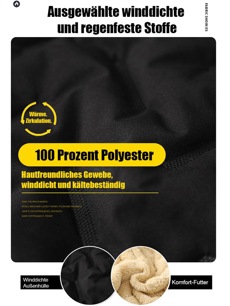 🔥Begrenzte Zeit 50% Rabatt 🔥Doppellagige warme Lambswool-Daunenjacke