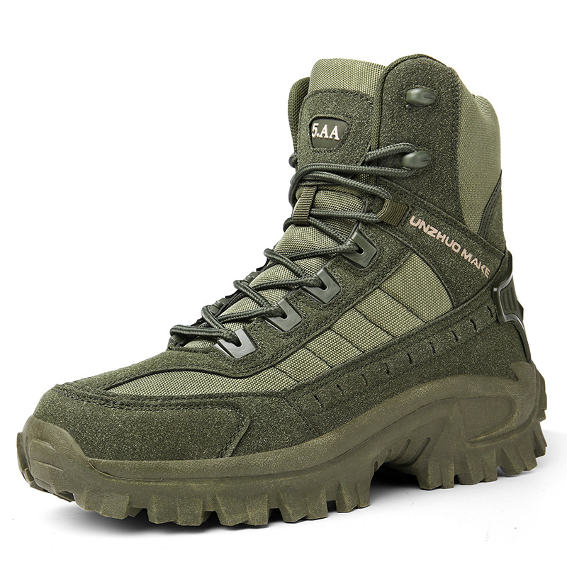 🔥High-Top-Outdoor-Wander- und Bergschuhe in großen Größen, Sport-Laufschuhe - wasserdicht und durchstichfest, langlebig