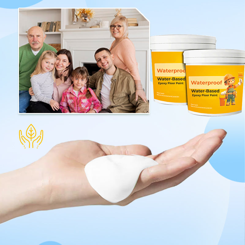 Zeitlich begrenztes Angebot🎁Wasserfeste Epoxid-Bodenfarbe auf Wasserbasi