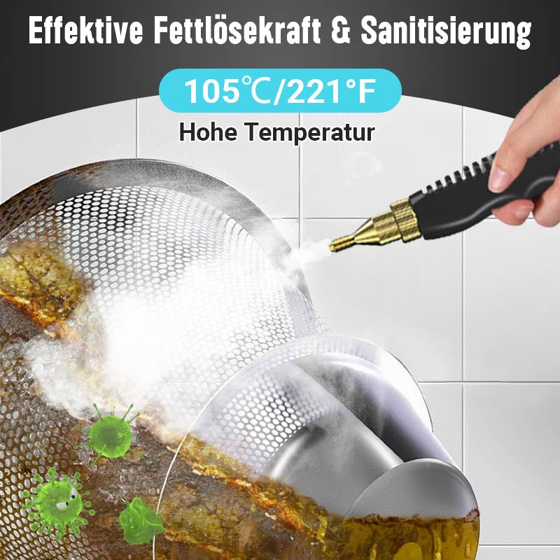 🔥Zeitlich begrenztes Angebot für den Frühling: 50 % Rabatt auf Bestellungen，🔥2500W Tragbarer Hochtemperatur-Dampfreiniger mit Druckbeaufschlagung🌪️