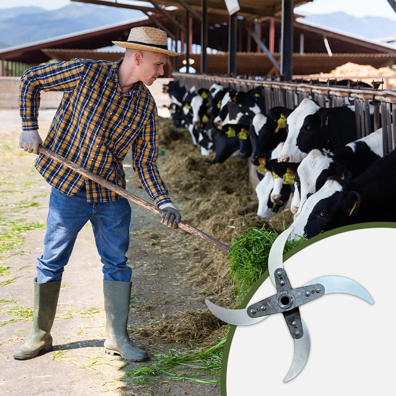 ✨🧑‍🔧Messerklingen für landwirtschaftliche Grashäcksler für den Hausgebrauch
