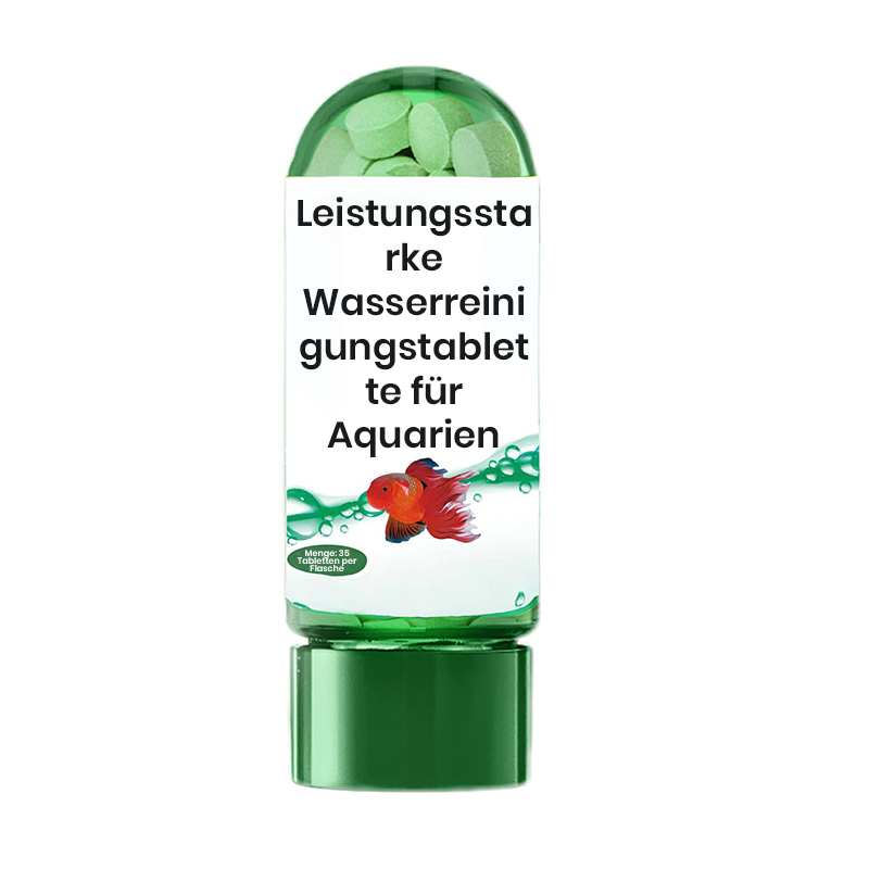 🌿Polymer-Wasserklärer Tabs – Zur Reduzierung von Trübungen & Verbesserung der Wasserqualität 💧🐟