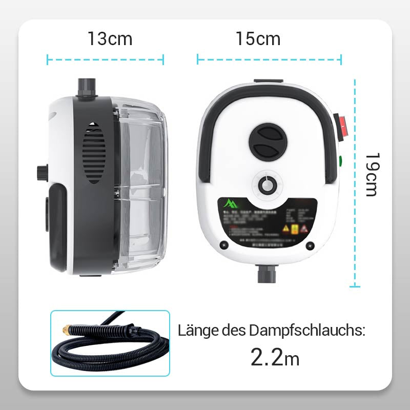 🏆📢2026 neuer, verbesserter heißer Verkauf✨2500W-Handdruck-Hochtemperatur-Dampfreinigungsmaschine