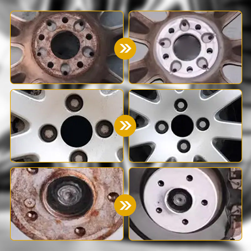 🧰⚙️Werkzeugset zur Rostentfernung und Pflege für Autofelgen