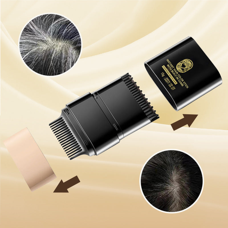 Instant-Haarfarbstift mit integriertem Kamm