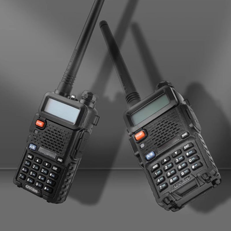 ⏰ UV-5R Amateurfunkgerät mit großer Reichweite, UV5R Zweiwegefunkgerät, Dual-Band-Handfunkgerät