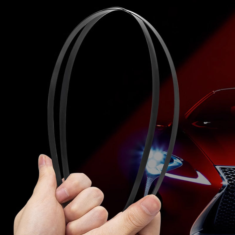 🔥💦🚗Multifunktionaler, knochloser Doppellippenwischer aus Gummi