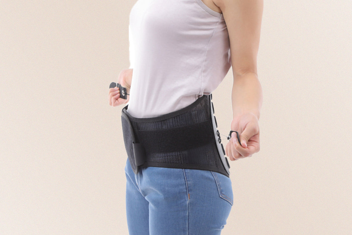 💖Verstellbarer Lendenwirbelstützgürtel Lower Back Brace