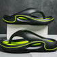 Bequeme Sommer-Flip-Flops mit dicken Sohlen
