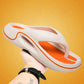 Bequeme Sommer-Flip-Flops mit dicken Sohlen
