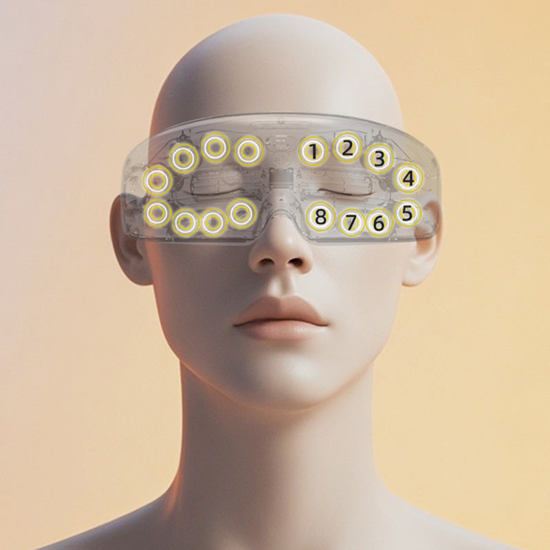 💥SUPER ANGEBOT 61% RABATT💥👀Augenmassager mit Wärme- und Kühlfunktion - Entspannung von Müdigkeit, Verbesserung von Augenringen, Schlafqualität erhöhen.