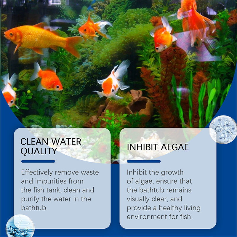 🔥2 KAUFEN, 1 GRATIS🐟Fischbecken Wasser Leistungsstarke Reinigung🪸