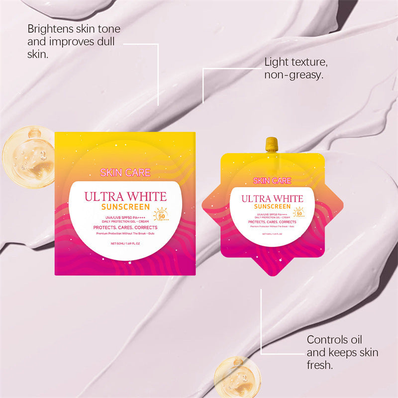 ☀️Portable Hochwirksamer Whitening-Sonnenschutz