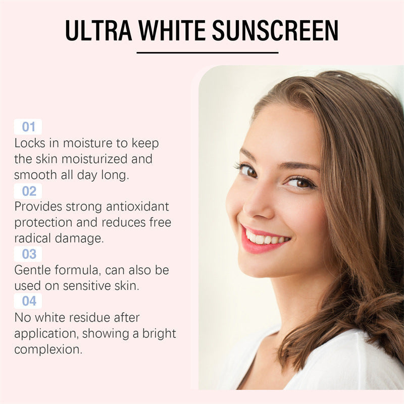 ☀️Portable Hochwirksamer Whitening-Sonnenschutz