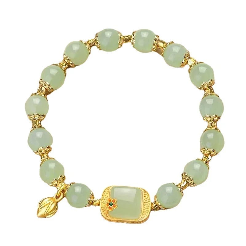🔥 HOT SALE 🔥Hotan Jade Perlenarmband