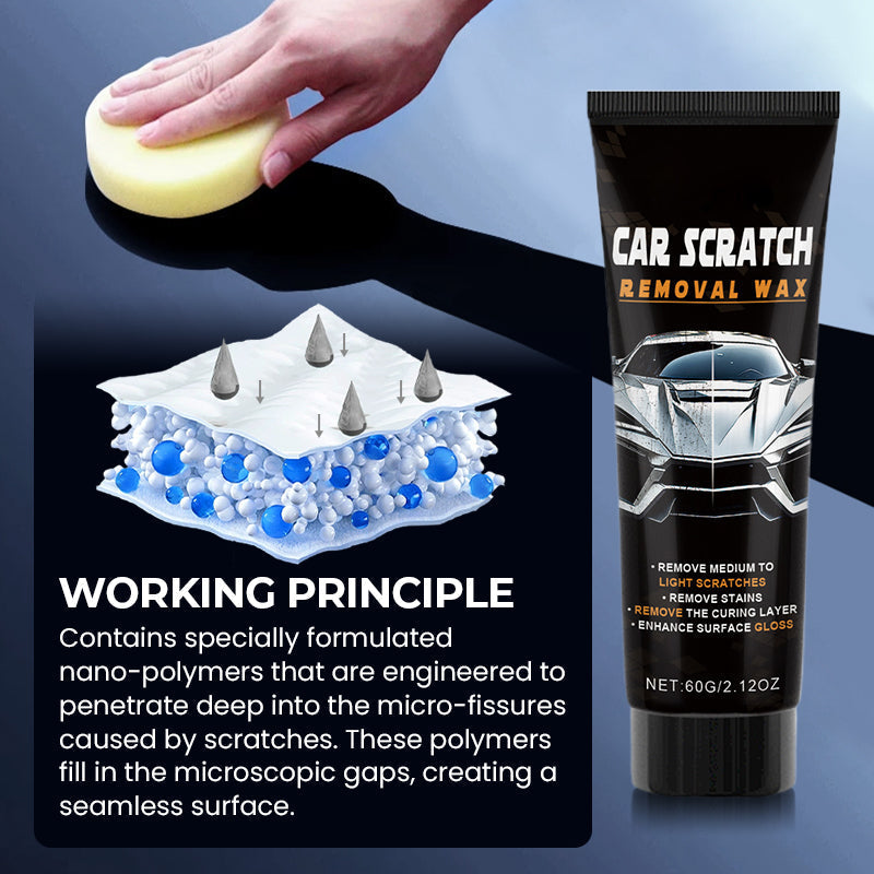 🚗 KAUFE 2, ERHALTE 1 GRATIS! 🔧 Autokratzer-Pflege-Set – Polier- & Renovierungsbeschichtung – Entfernt Kratzer, Lang anhaltender Glanz & Einfache Anwendung ✨