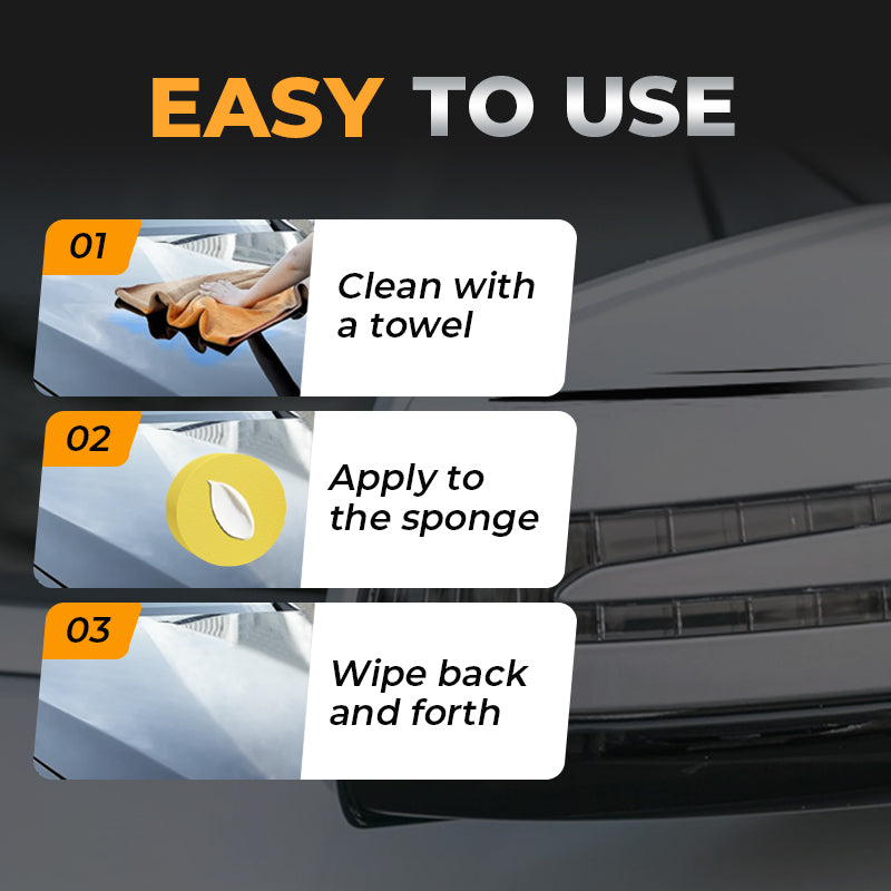 🚗 KAUFE 2, ERHALTE 1 GRATIS! 🔧 Autokratzer-Pflege-Set – Polier- & Renovierungsbeschichtung – Entfernt Kratzer, Lang anhaltender Glanz & Einfache Anwendung ✨