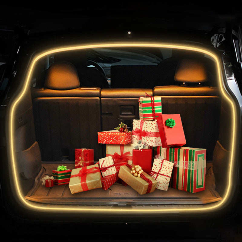 🔥Letzter Tag des Ausverkaufs 50 % Rabatt💡🚗Schönes Geschenk * Leuchtstreifen für dekorative Kofferraumleuchte