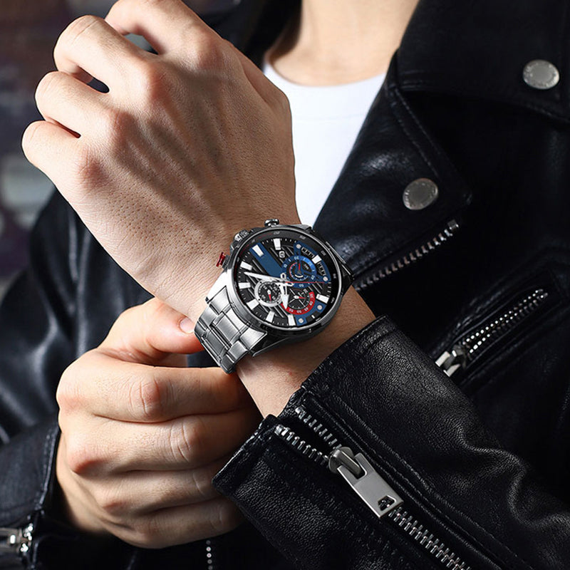 ⌚Men's Quartz Steel Band Watch