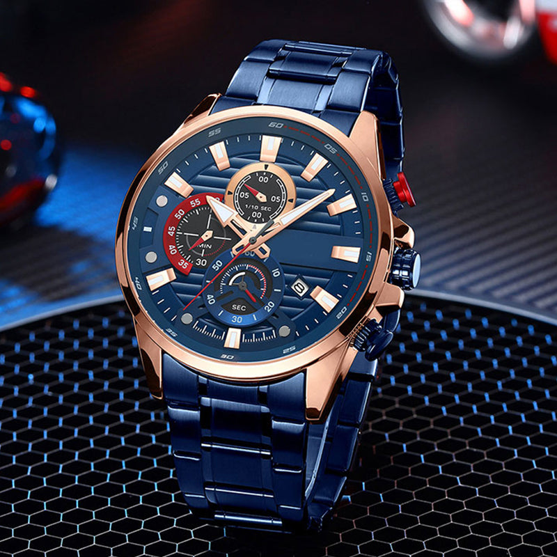 ⌚Men's Quartz Steel Band Watch