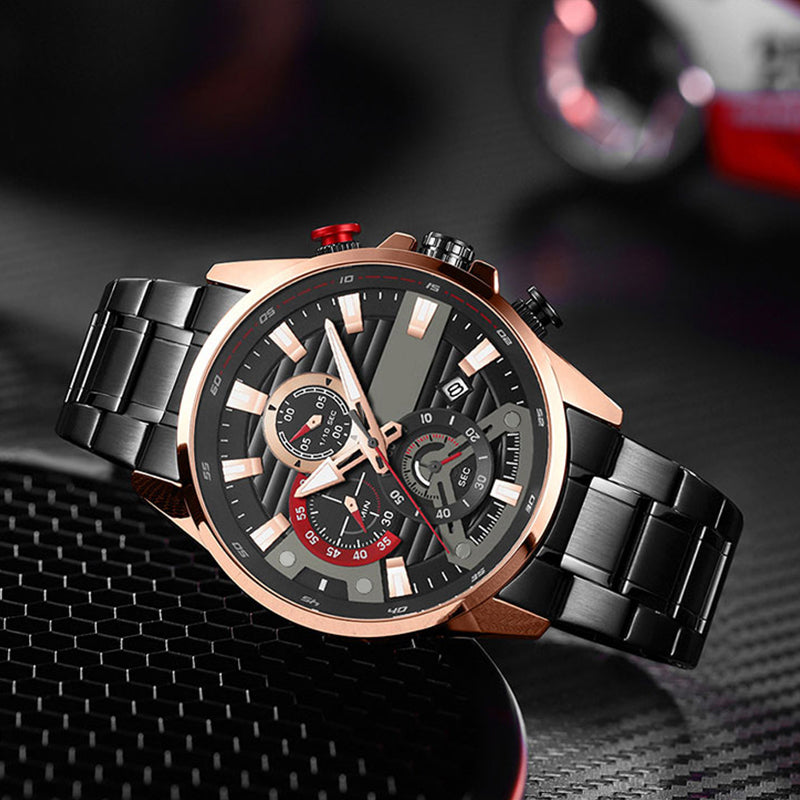 ⌚Men's Quartz Steel Band Watch
