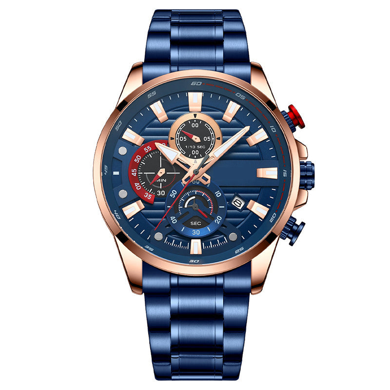 ⌚Men's Quartz Steel Band Watch