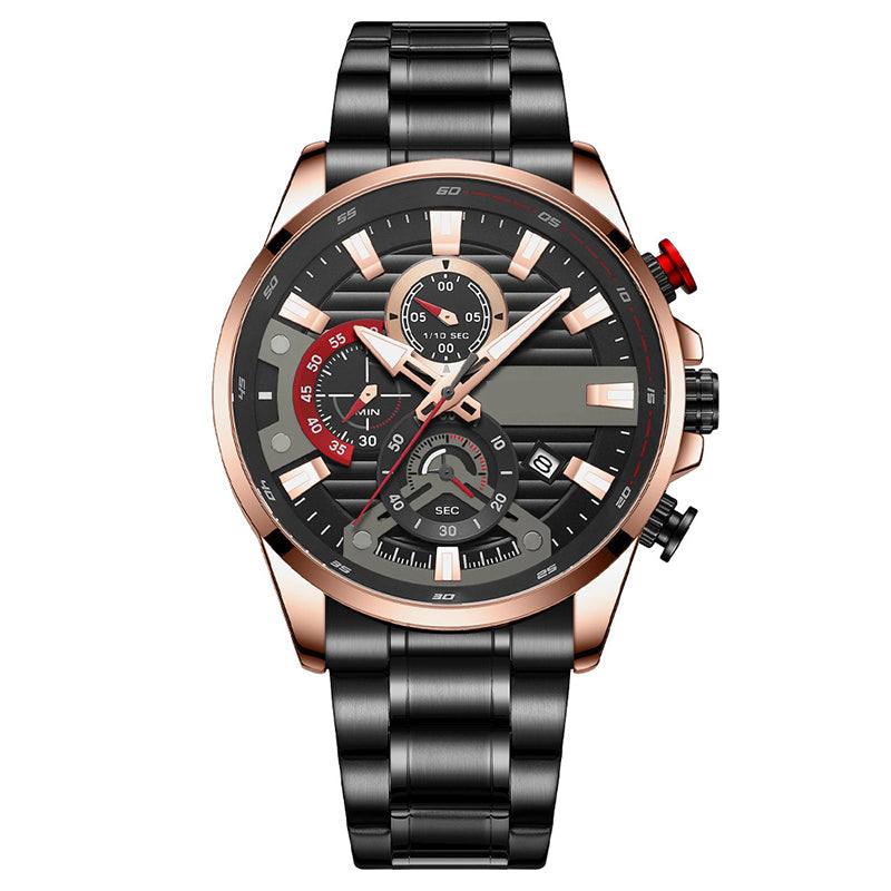 ⌚Men's Quartz Steel Band Watch