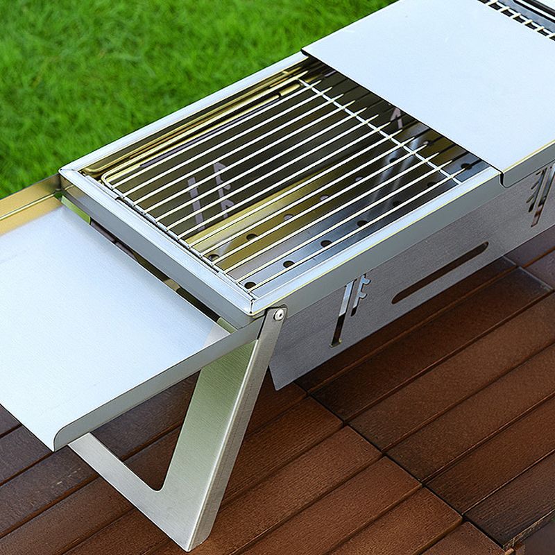 🔥🔥🔥Klappbarer Edelstahl-Grill für draußen