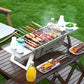 🔥🔥🔥Klappbarer Edelstahl-Grill für draußen