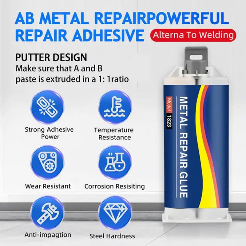 💎 LETZTER TAG – 51% RABATT! 💎 Hochleistungs-Industrieklebstoff – Hitze- & Schlagfest, Schnellhärtend & Für Alle Materialien 🔥🔧