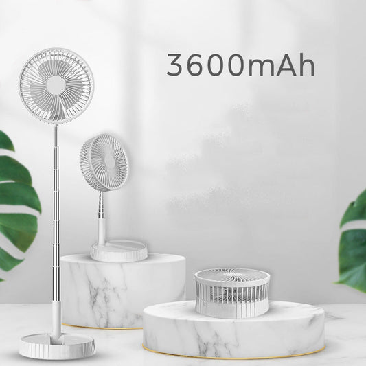 🍃✨ 50% RABATT! Wiederaufladbarer & faltbarer Mini-Ventilator – Kompakt, leise & perfekt für Reisen, Büro & heiße Tage 🔋