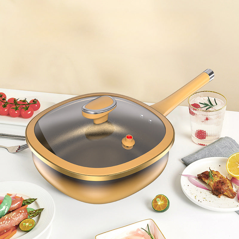 🍳Titan-Keramik Topf mit Glasdeckel – Gesundes Kochen, Antihaft & Jetzt 50% Rabatt