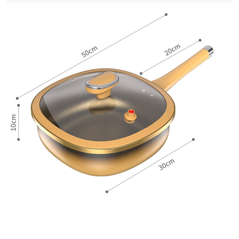 🍳Titan-Keramik Topf mit Glasdeckel – Gesundes Kochen, Antihaft & Jetzt 50% Rabatt