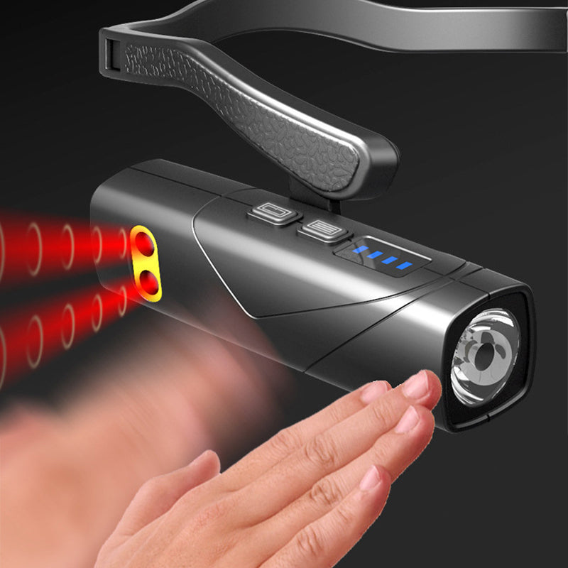 📢📢55% RABATT!!! 🎅 Leichtgewichtige, wiederaufladbare, am Ohr getragene LED💡