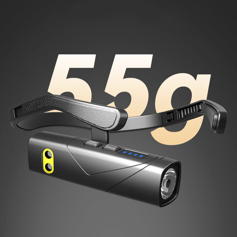 📢📢55% RABATT!!! 🎅 Leichtgewichtige, wiederaufladbare, am Ohr getragene LED💡